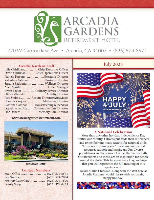 July 2023 Newsletter